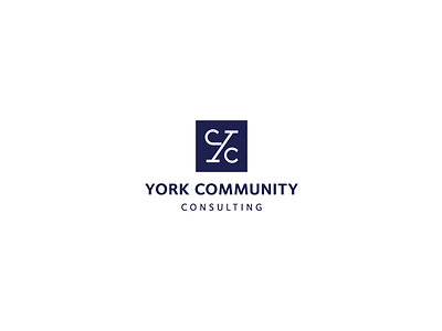 York Community Consulting Logo Design brand brand identity branding community consulting corporate identity custom logo design design designer freelance designer graphic design identity kairevicius logo logo design logo designer logos logotype mark monogram paulius university