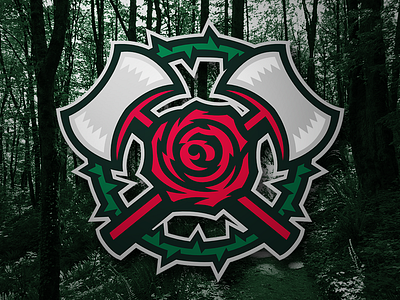 Portland Thorns axe baseball fantasy portland rose thorns