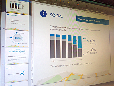 There's a chart for that chart flat graph keynote minimal presentation vantage path