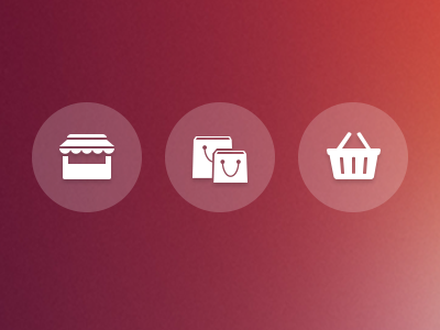 Shop Icons bascket cart glyphs icons ios pictogram shop store ui