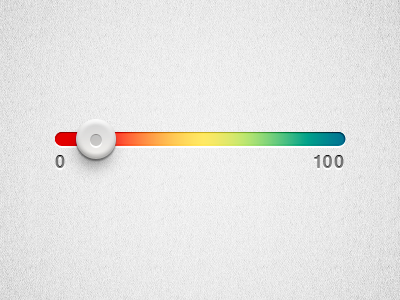 Slider gradient ios iphone slider switch ui