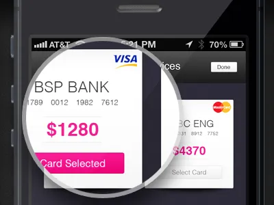 Payment Services app design ios design iphone app payment photoshop retina ui design