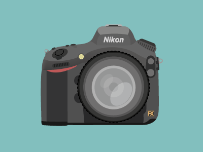 N'kon camera illustrator marc scherlin nikon