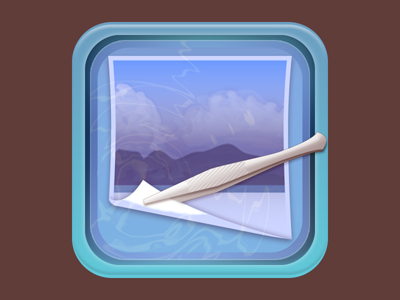 Photo Lab icon app icon iphone photo tweezers