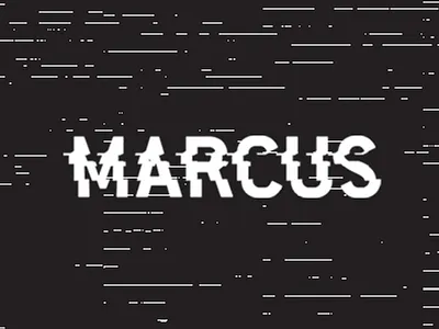 Film Event Postcard black and white film glitch postcard school test typography