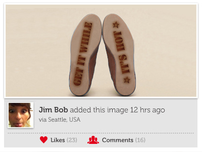 Hot To Trot digital post shoes social type