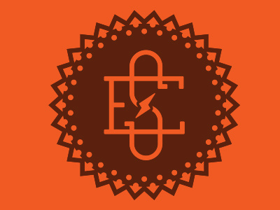 Evoke Solar Energy badge energy green logo monogram solar sustainable typography