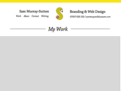 another rough design portfolio rough website wip