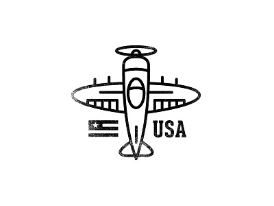 Planes are neat america black and white plane usa ww2