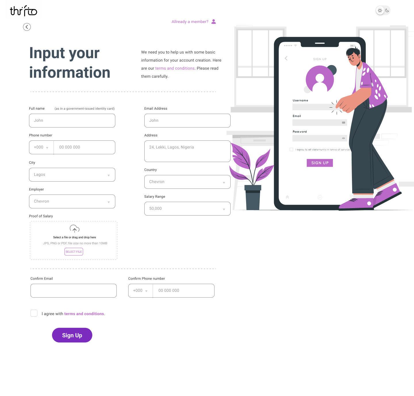 Example of Web Design