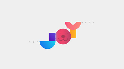 Joy For Pets (Alternative Version) branding graphic design logo logotype vector