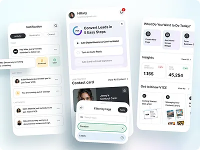 A Fresh and Friendly Redesign of the V1CE Mobile App figma illustrations ios mobile app product design ui user interface ux