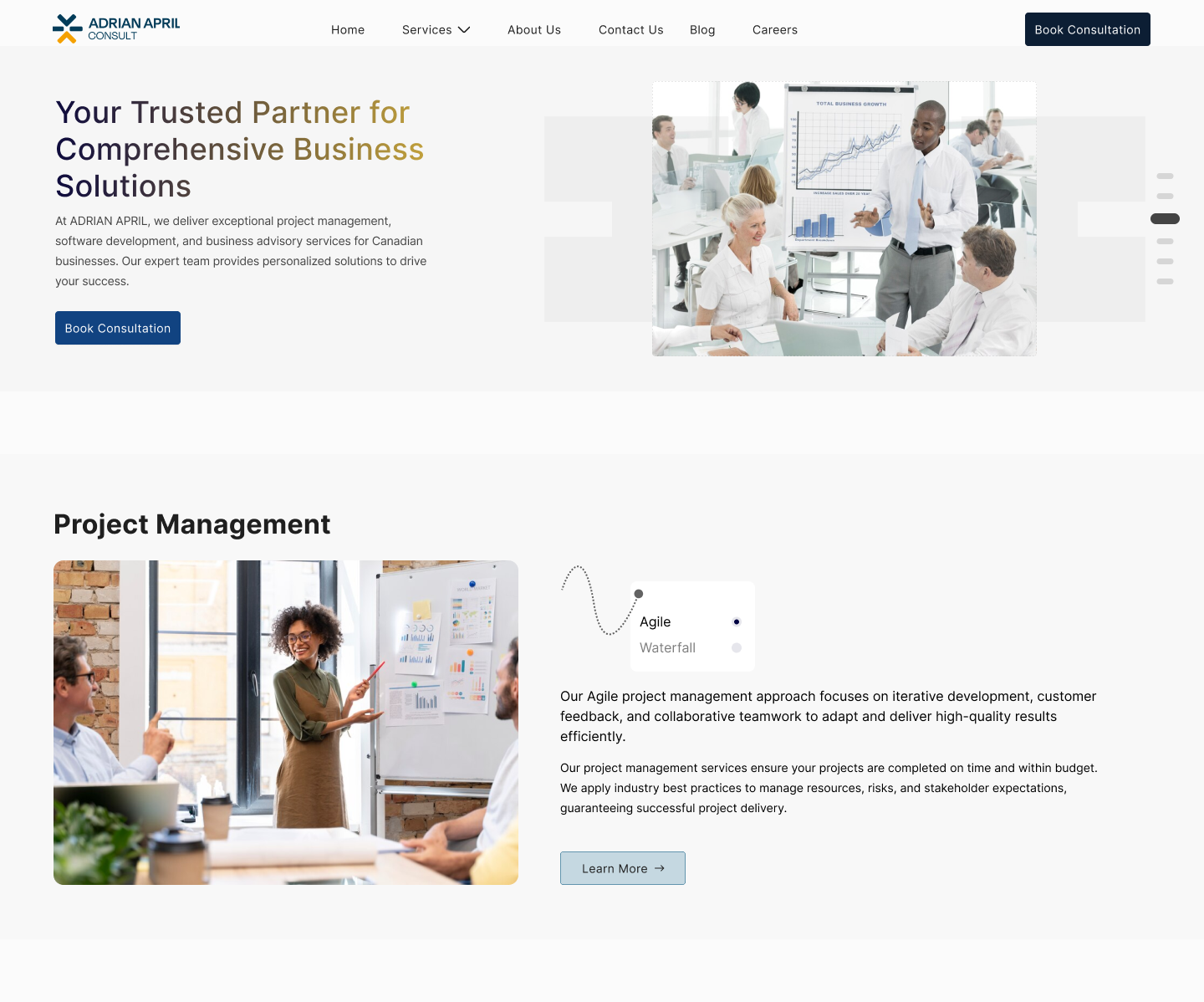 ADRIAN APRIL Website Design branding design graphic design ui ux
