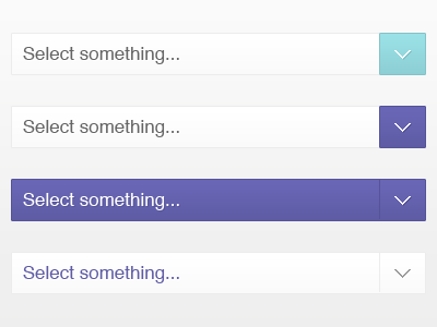 Select Inputs - UI design form input list select ui web