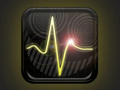 Fearmonitor App Icon (THE SMILER) 2013 altontowers heartline icon ios iphone5 jakdempsey newride sw7 topsecret ui