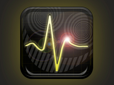 Fearmonitor App Icon (THE SMILER) 2013 altontowers heartline icon ios iphone5 jakdempsey newride sw7 topsecret ui