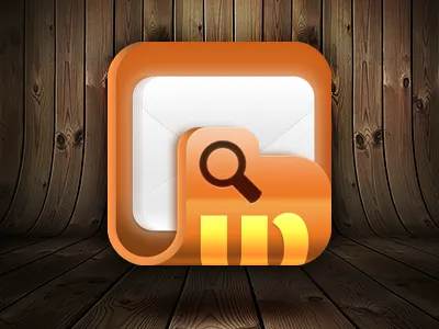 Icon Preview Dribbble folder icon mail search