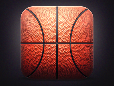 Basketball IOS Icon ball ipad iphone sport