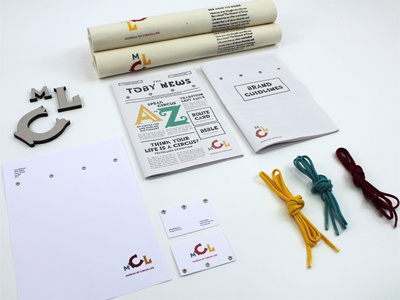 Sneak peek brand branding canvas circus design elements identity museum newspaper stationary string typography