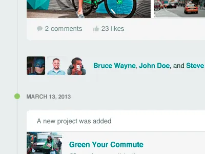 More Feeds, Man. feed timeline