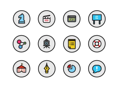 Phunware Icons icons illustrator phunware