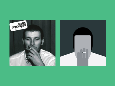 Album covers album arctic cover illustration monkeys project shool