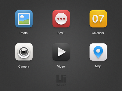 Loveui Style - Part 2 calendar camera china loveui map mogo photo sms theme ui video