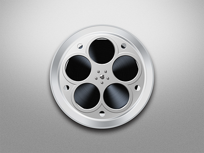 A reel of film camera film film