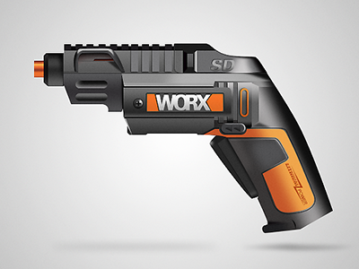 Semi Automatic Driver automatic driver gun icon screwdriver ui