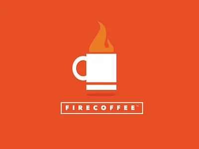 Firecoffee - Logo Concept antid brand branding clean coffee colors fire firecoffee flat hot illustration logo product