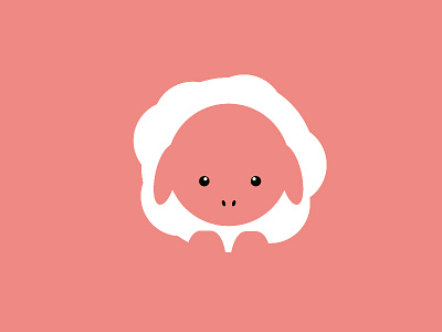 Sheep animal icon illustration sheep simple