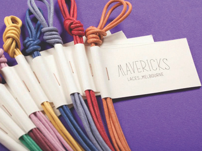 Mavericks Laces Swing Tags