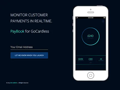PayBook for GoCardless freight sans gocardless ios