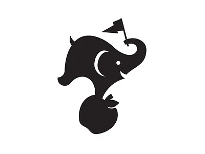 Little Apple Circus - Rough draft apple circus elephant