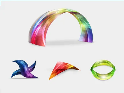 Branding Concepts branding colorful concepts shapes