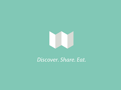 Yummm branding clean design discover eat focus lab food identity logo logo design map menu share simple