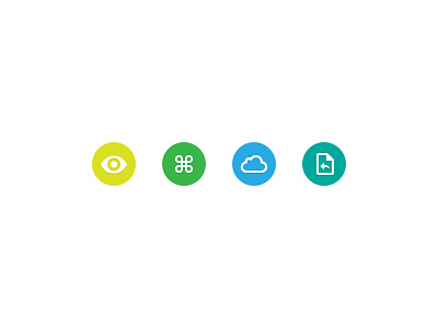 Feature Icons cloud comma document export eye file glyphs icloud icons illustrator keyboard retina simple sync