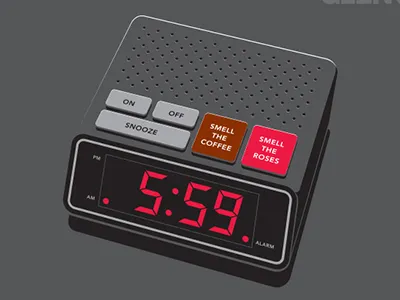 Wake Up glenn jones glennz illustration illustrator tshirt vector