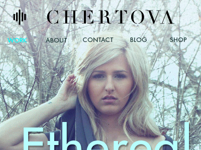 Chertova Navaigation fashion navigation ui web