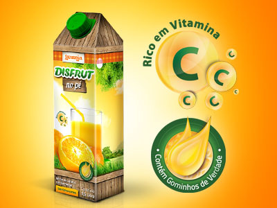 Disfrut Orange juice orange package seal