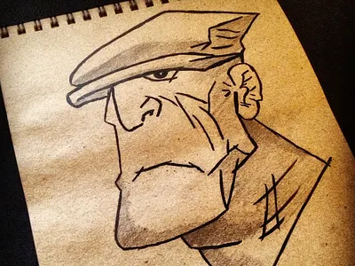 Doodle character doodle illustration sketch