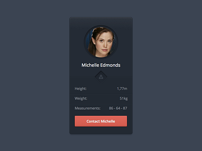 Profile Widget free freebie interface profile profile card sketch ui ux web widget