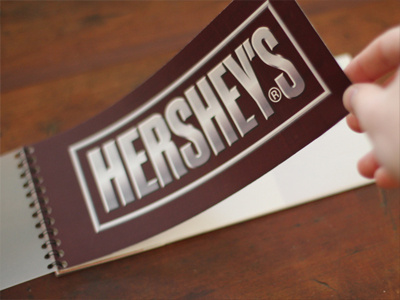 HERSHEY'S Annual Report annual report design hersheys illustrations print