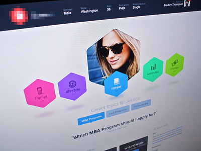 Selection Time clean modern responsive ui user interface ux web website