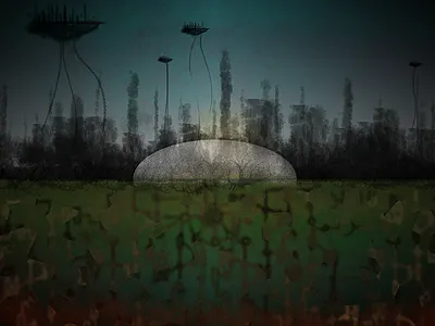 Future Earth - School Project Sketch apocalyptic earth pollution post project world