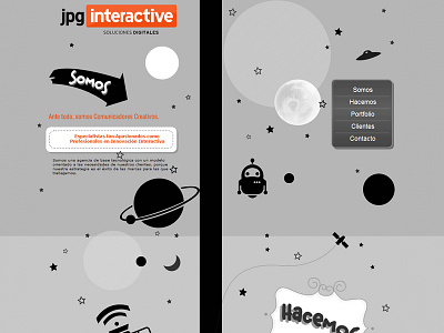 Diseño de site para jpgintercative.com site web