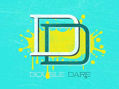 Physical Challenge branding double dare nickelodeon rebound rebrand type typography