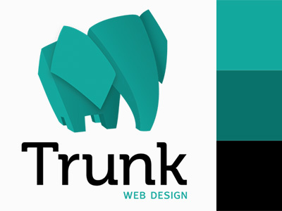 Trunk Web Design Logo branding design