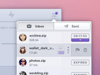 Inbox mac native pixels ui ux