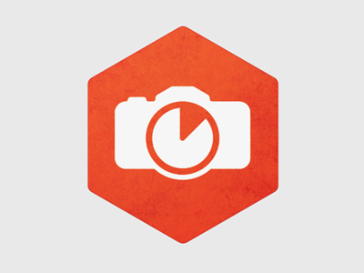 The Deep Focus Moment Studio Logo branding hexagon logo